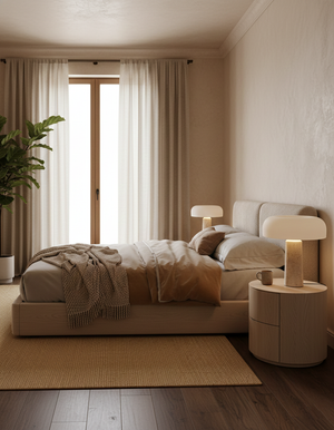 Kine Travertine Table Lamp