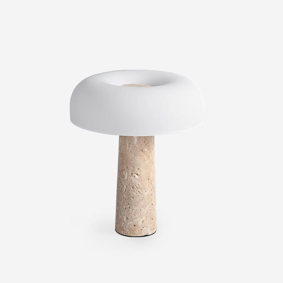 Kine Travertine Table Lamp