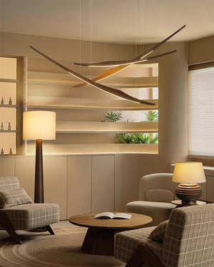 Kinetic Arc Chandelier