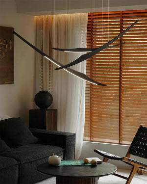 Kinetic Arc Chandelier