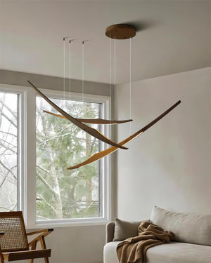 Kinetic Arc Chandelier