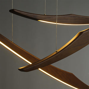 Kinetic Arc Chandelier