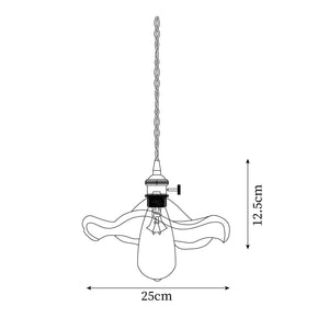 Kinney Pendant Lamp 9.8″- 4.9″