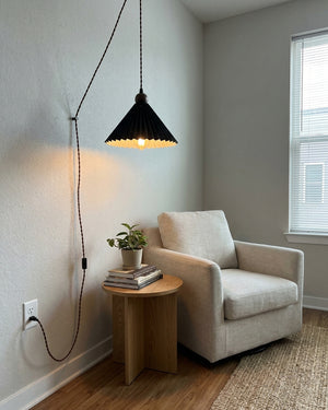 Kismet Ceramics Plug In Pendant Light