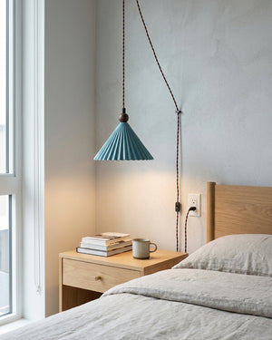 Kismet Ceramics Plug In Pendant Light