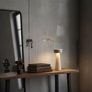 Kiwa Travertine Table Lamp
