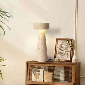 Kiwa Travertine Table Lamp