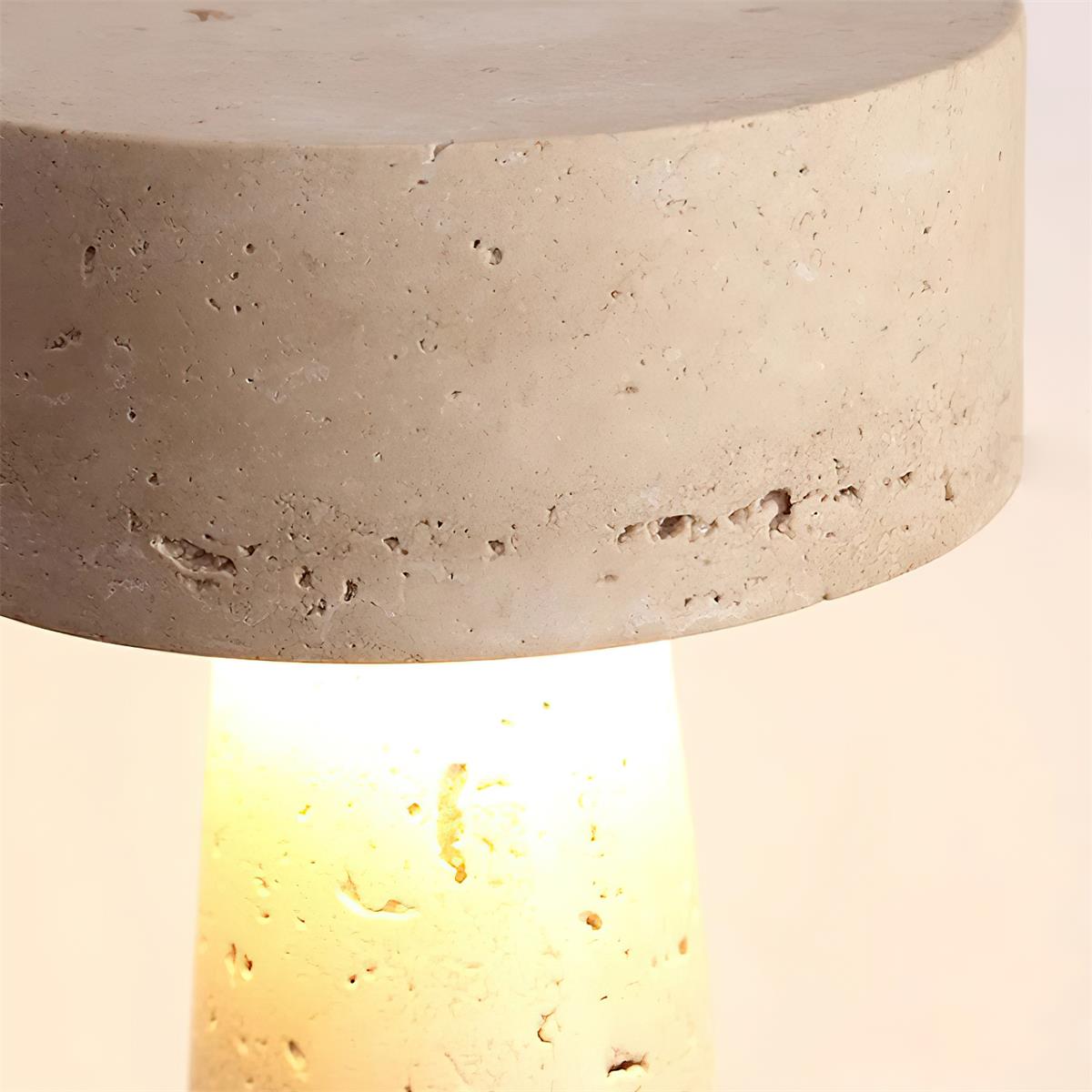 Kiwa Travertine Table Lamp