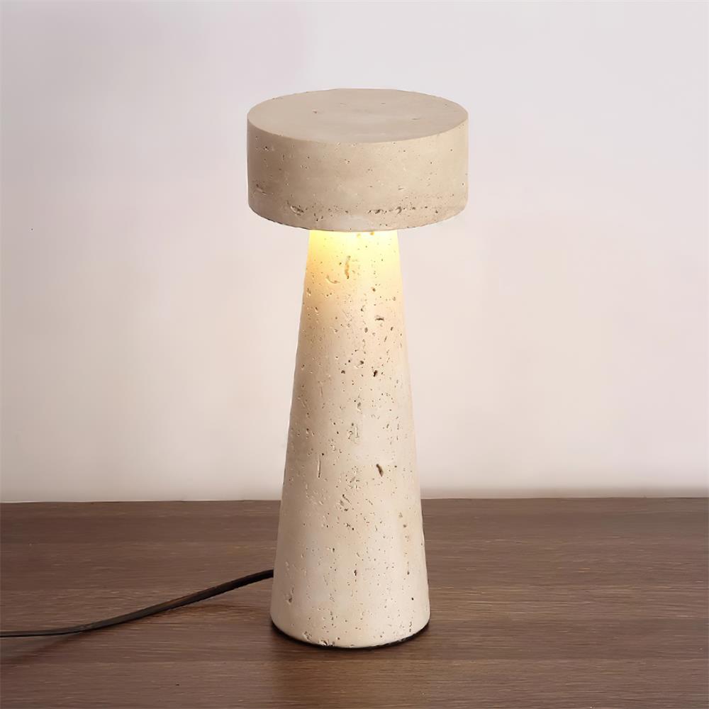 Kiwa Travertine Table Lamp