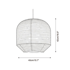 Kiyome Paper Pendant Light – detail 5