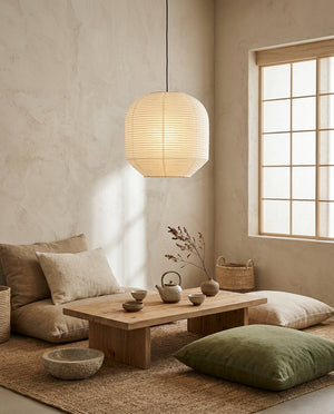 Kiyome Paper Pendant Light