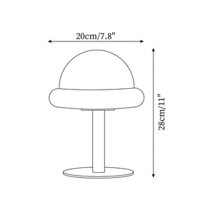 Kleine Glass Table Lamp 7.8″- 11″ - Docos