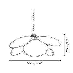 Kloe Petal Pendant Lamp