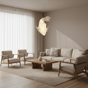Koi Fish Inspired Chandelier