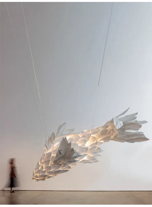 Koi Fish Inspired Chandelier