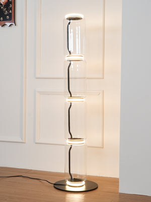 Konstantin Glass Floor Lamp
