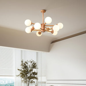 Kozan Wooden Chandelier