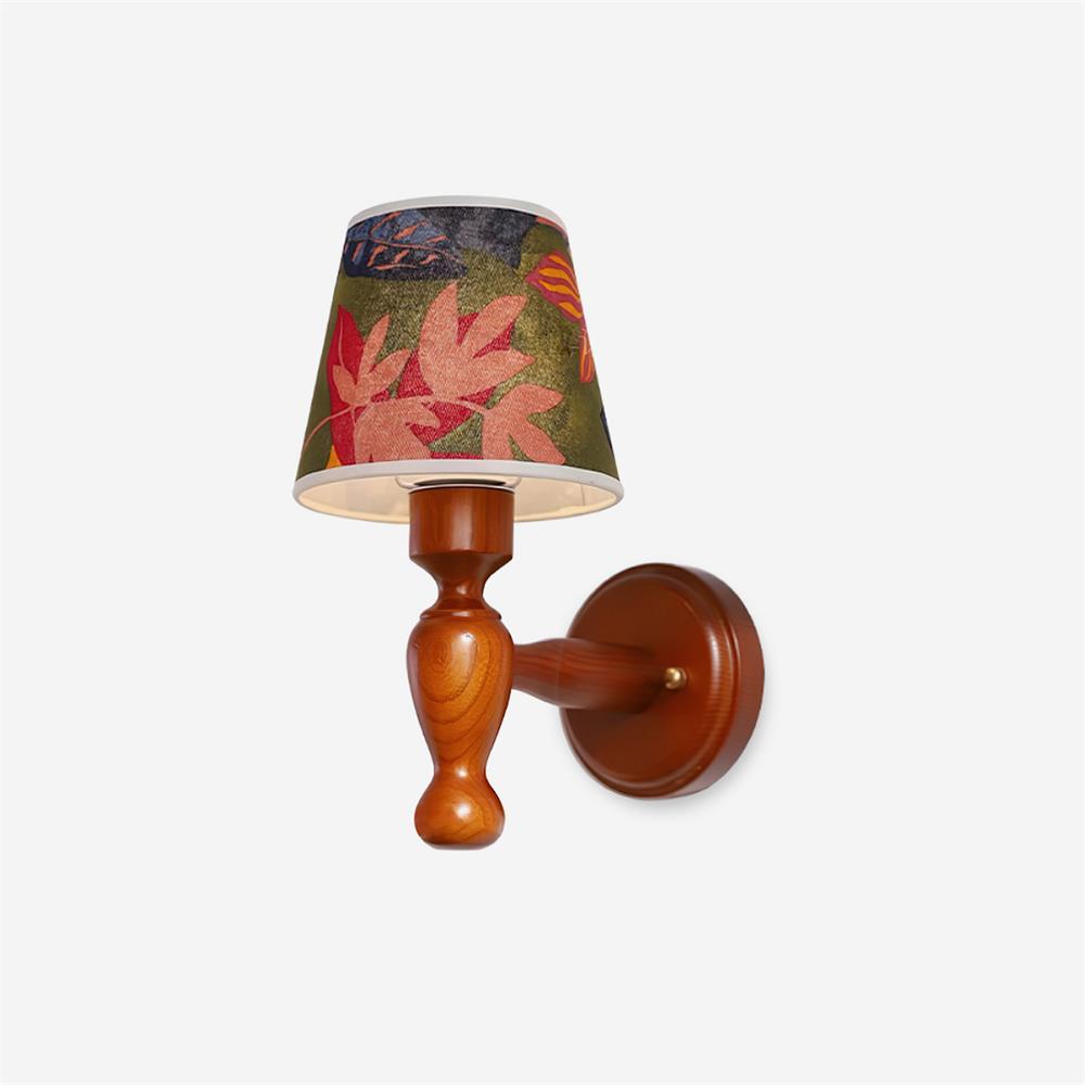 Kuli Holz Wandlampe