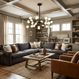 LED Firefly Sputnik Chandelier