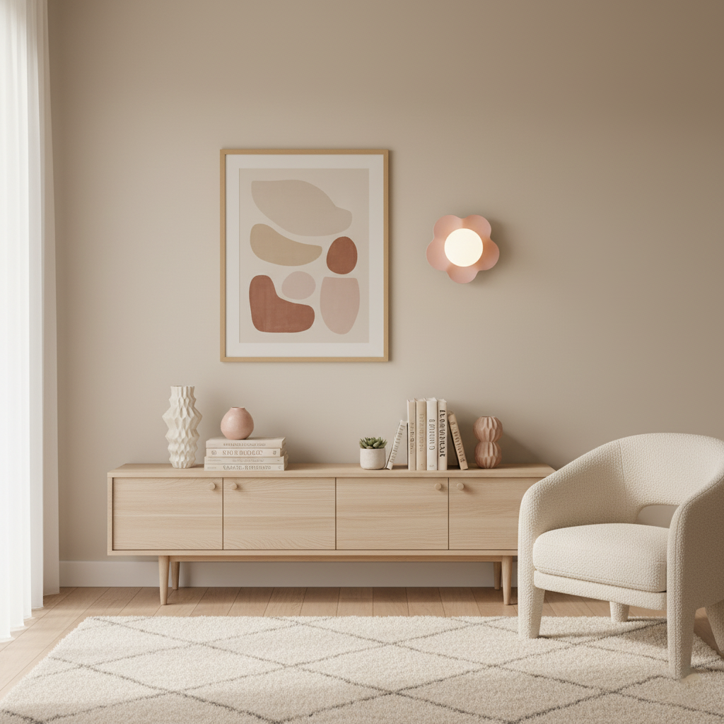 La Fleur Plug In Wall Lamp