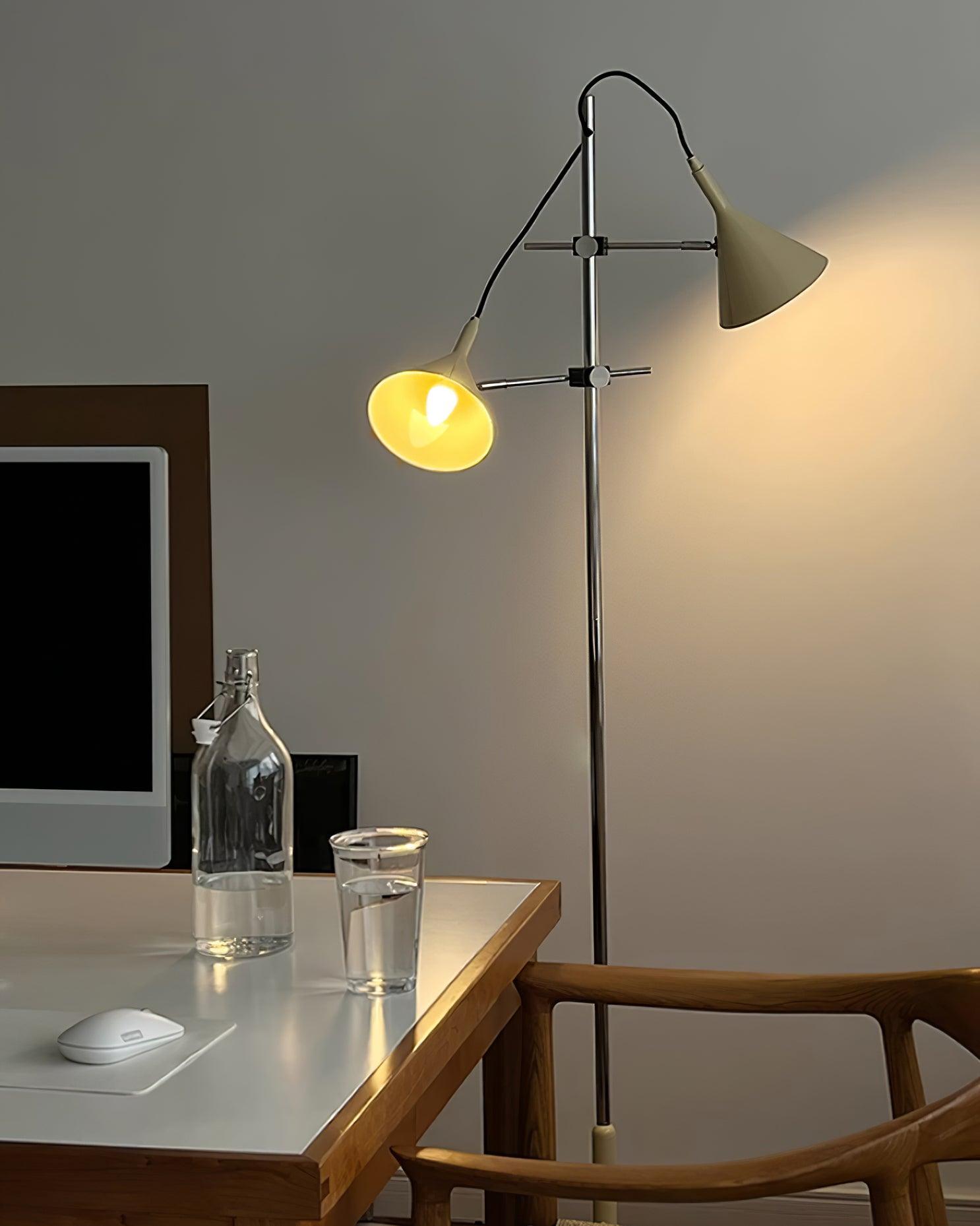 Laiton Floor Lamp 9.8″- 64″ - Docos