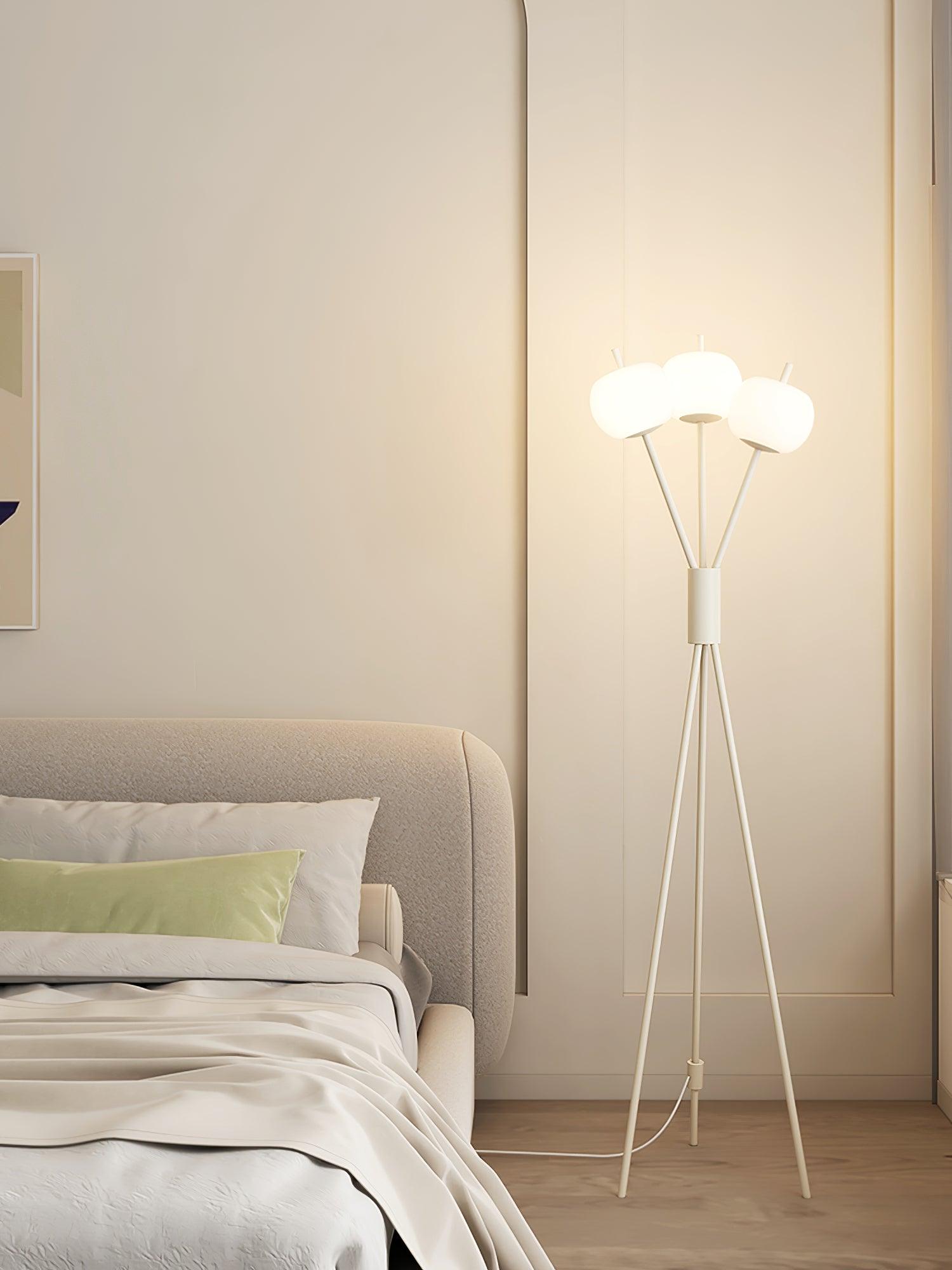 Lancy Three Light Floor Lamp 15.7″- 62.2″ - Docos