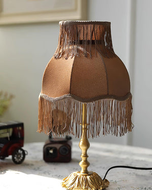 Lanna Tassel Table Lamp 9.4″- 15.7″