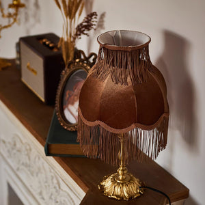 Lanna Tassel Table Lamp 9.4″- 15.7″