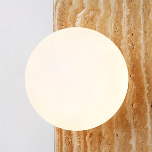 Lara Stone Wall Light