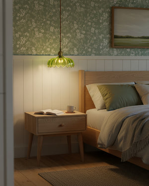 Larena Glas-Pendelleuchte