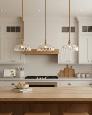 Larena Glas-Pendelleuchte