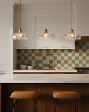 Larena Glas-Pendelleuchte