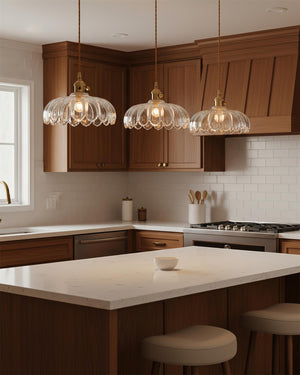 Larena Glas-Pendelleuchte