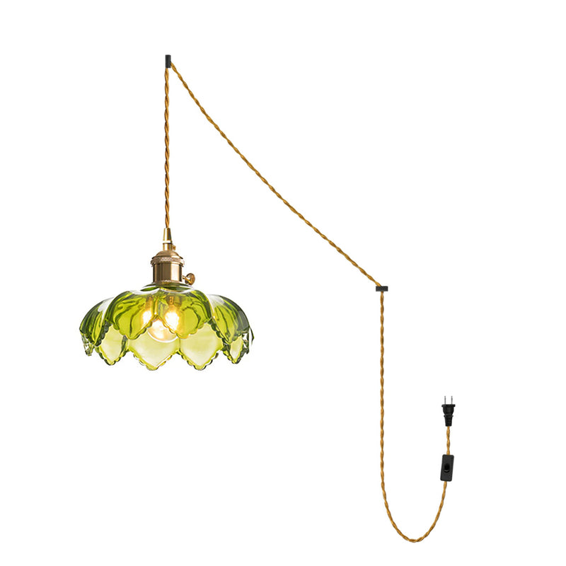 Larena Glass Plug In Pendant Light – detail 9
