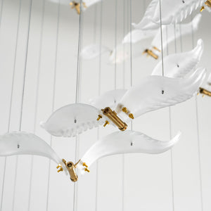 Large Seagull Chandelier