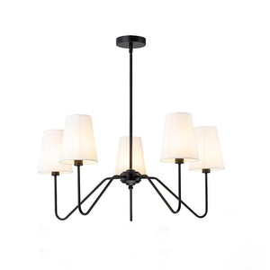 Lassen Black Chandelier