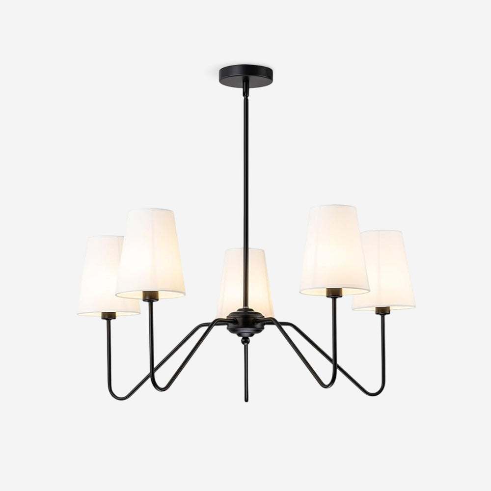 Lassen Black Chandelier