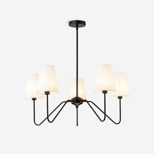 Lassen Black Chandelier