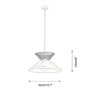 Lattice Glow Pendant Lamp