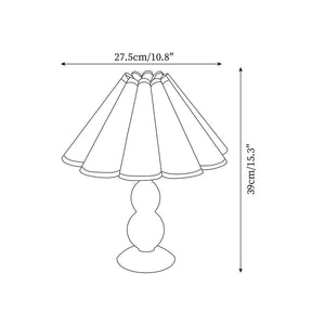 Lauren Table Lamp 10.8″- 15.3″ - Docos