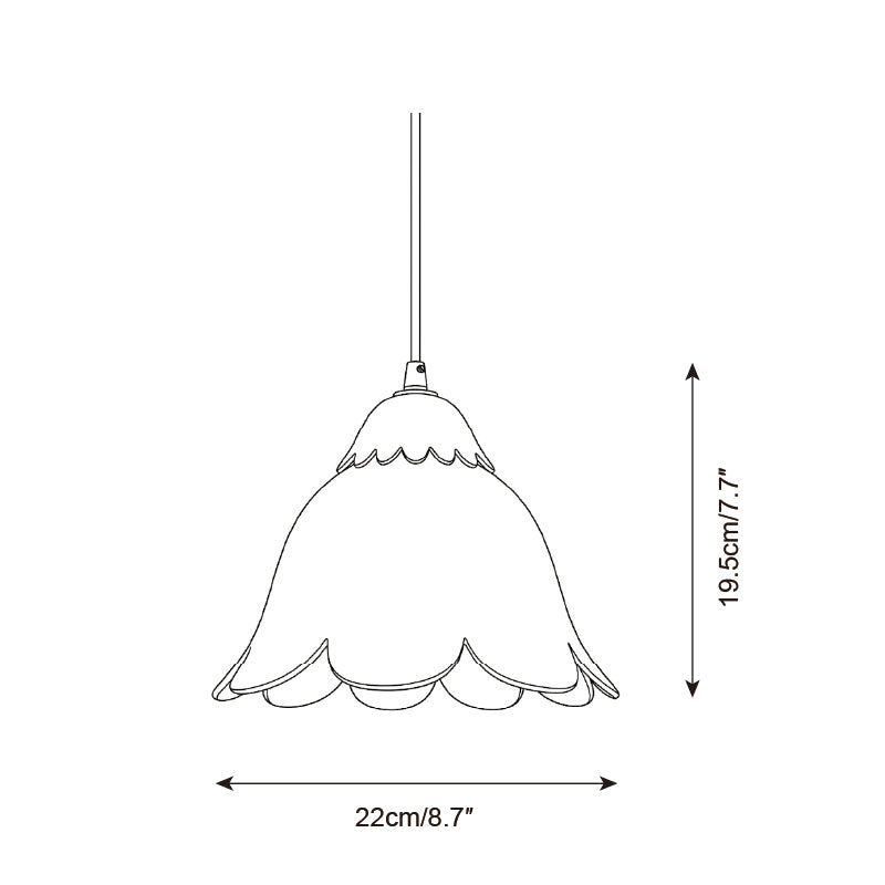 Laverin Pendant Lamp — Dimension drawings 3