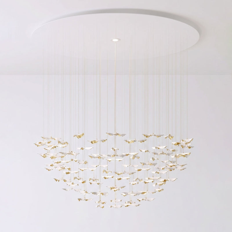 ثريا Leaf Twisted Sculptural مخصصة