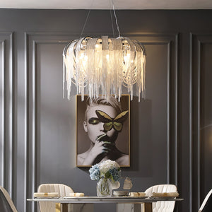 Length Chains Chandelier