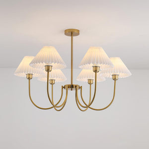 Lenore Pleated Chandelier