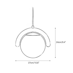 Lenox Linear Ball Pendant Lamp