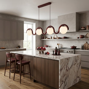 Lenox Linear Ball Pendant Lamp