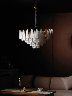Leon Alabaster Chandelier