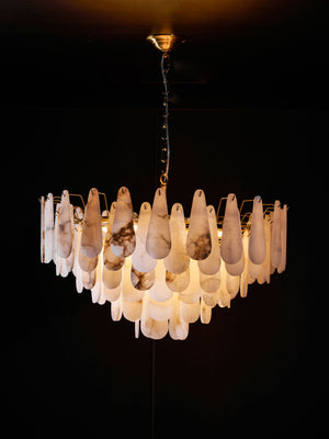 Leon Alabaster Chandelier