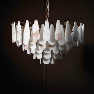 Leon Alabaster Chandelier