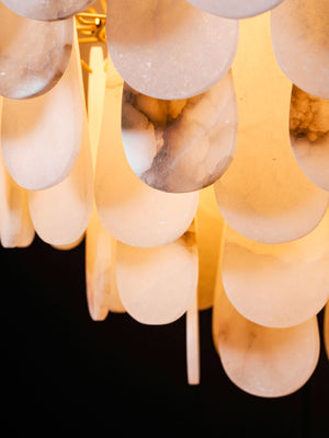 Leon Alabaster Chandelier
